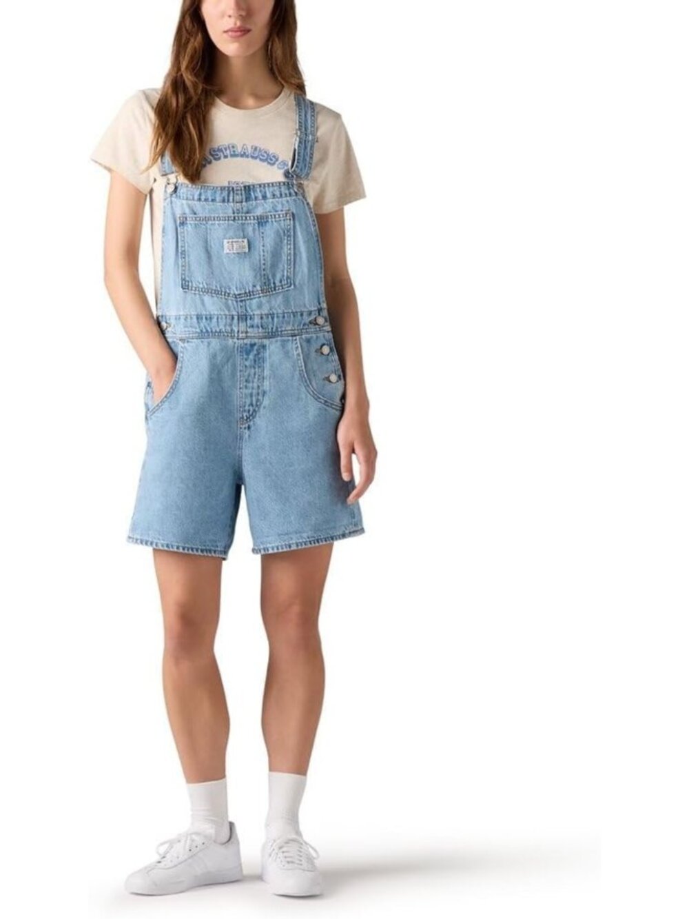 Vintage Women's Shortalls - Stylish Denim Overalls, Plus Size Options Available